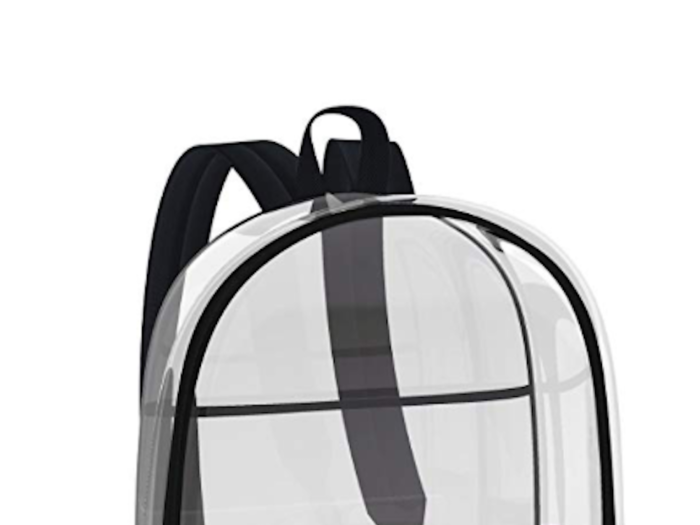 Clear backpacks