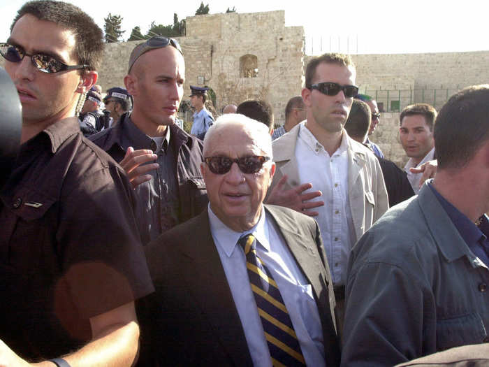 Construction of the wall began in 2002 — a response to rampant violence during the Second Intifada, a Palestinian uprising sparked by then-Israeli prime minister Ariel Sharon visiting the Temple Mount.