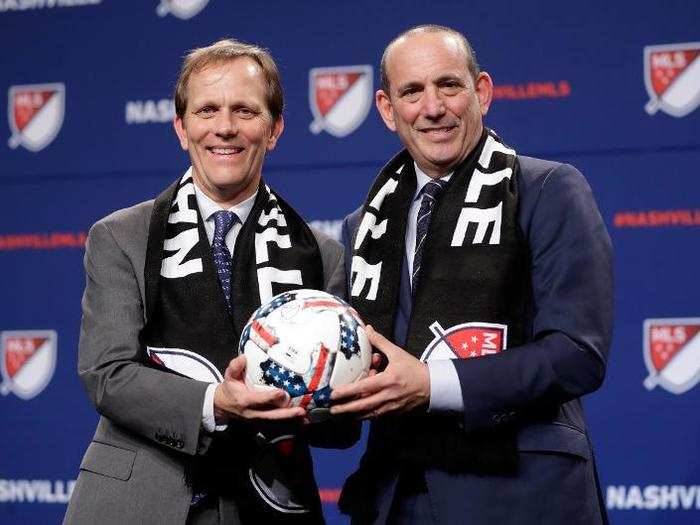 MLS Nashville franchise — $150 million