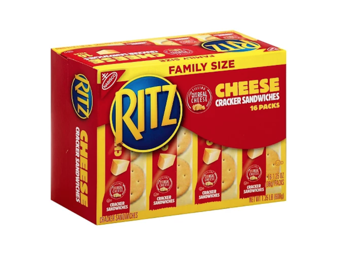 Ritz Cheese Cracker Sandwiches