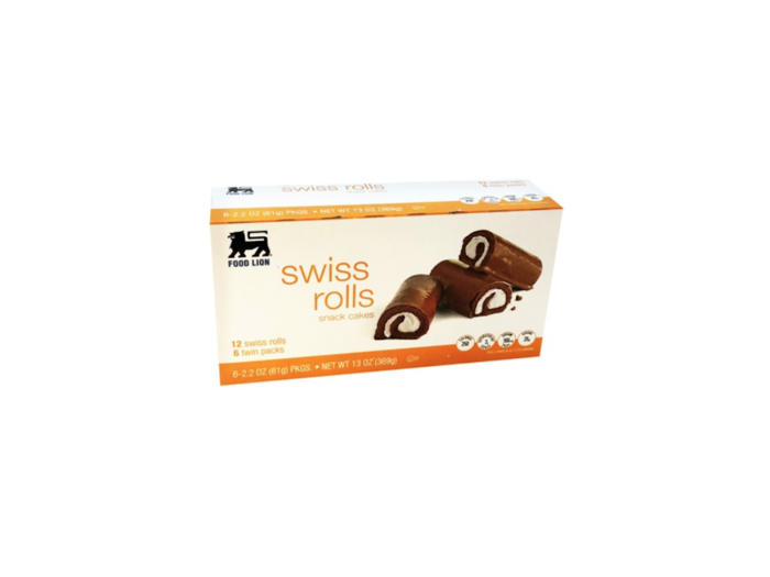 Food Lion Swiss Rolls