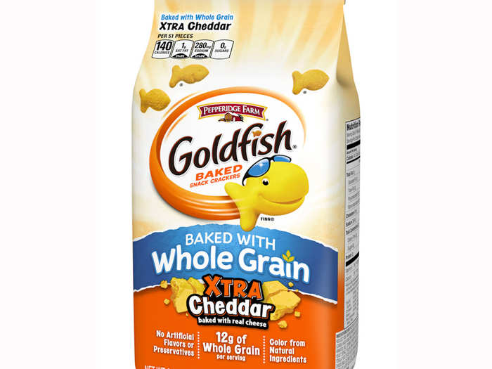 Goldfish Baked With Whole Grain Xtra Cheddar