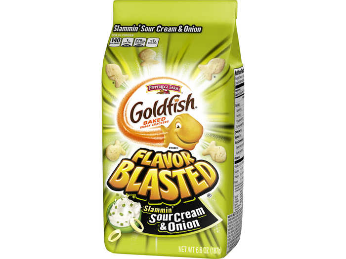 Goldfish Flavor Blasted Sour Cream and Onion