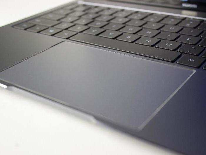 The trackpad is among the best on Windows 10 laptops.