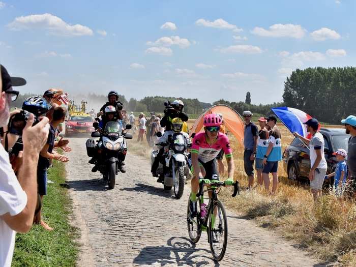 I got inside a Tour de France team car, the mobile command center for the world