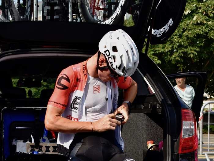 I got inside a Tour de France team car, the mobile command center for the world