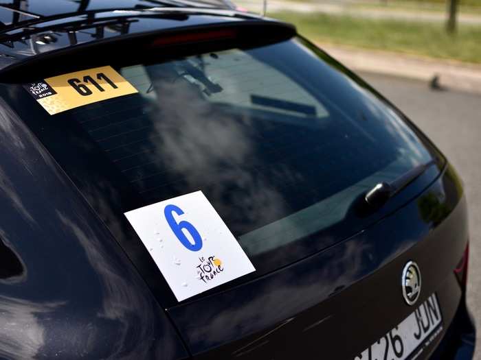 I got inside a Tour de France team car, the mobile command center for the world