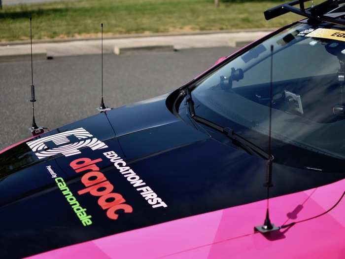 I got inside a Tour de France team car, the mobile command center for the world