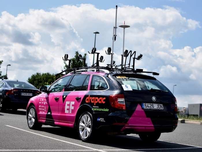 I got inside a Tour de France team car, the mobile command center for the world