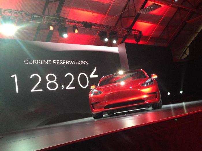 400,000 pre-orders for the Model 3 is impossible to ignore.