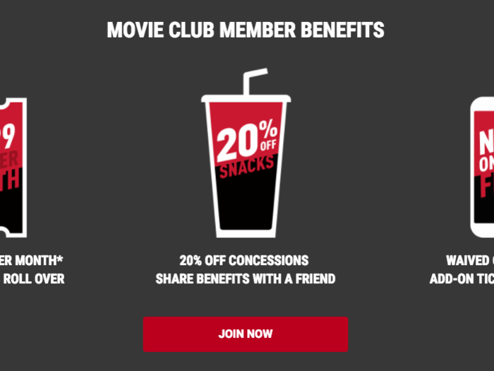 Cinemark Movie Club