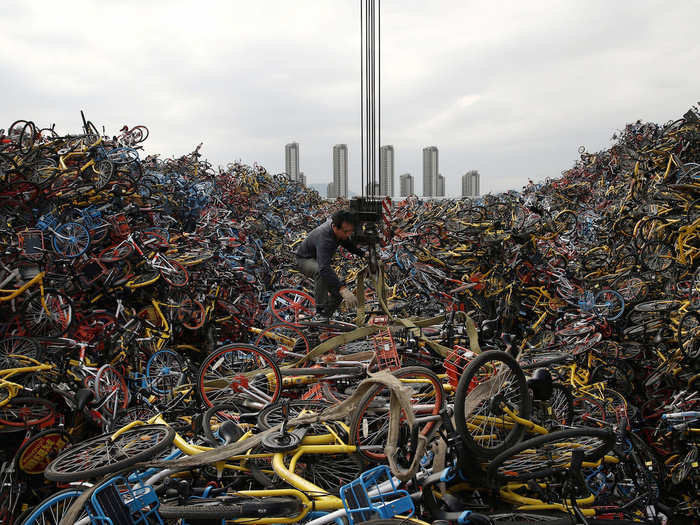 It also helps that the bicycle-sharing industry has received a ton of support from the Chinese government in the form of tax breaks and free office space. Xinhua, the state-run press agency, has hailed bike-sharing as one of China
