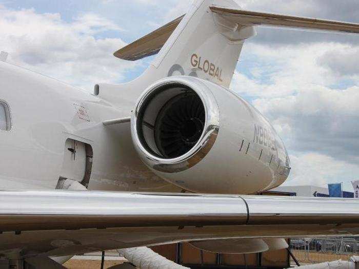 The Bombardier Global 6000 is powered by a pair of Rolls-Royce BR710A2-20 turbofan engines. Each producing 14,750 pounds of thrust.