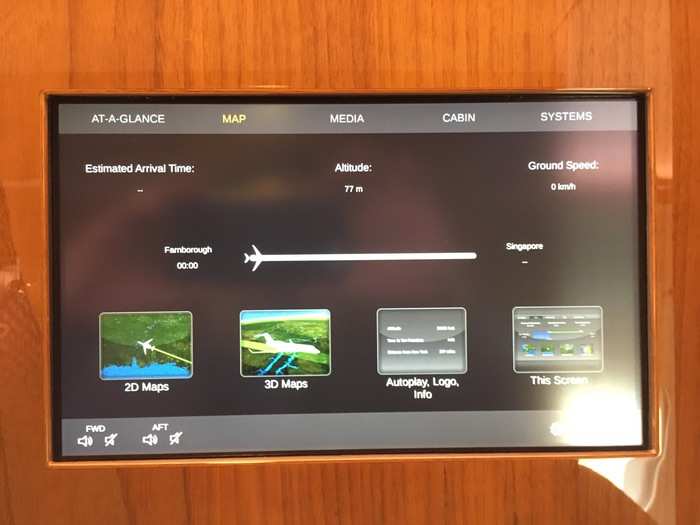 The cabin is also equipped with a several of 24-inch HD monitors as well as Ka-band high-speed internet. The entire cabin can be run using a wireless controller.