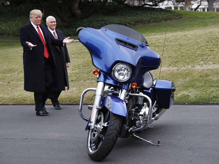 Harley has also been attacked by President Donald Trump, who objected to the company