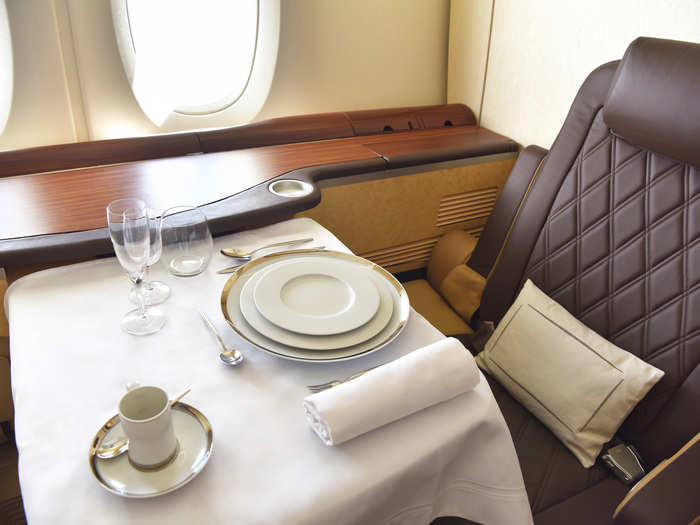 Enjoy a wonderful meal brought right to your seat.