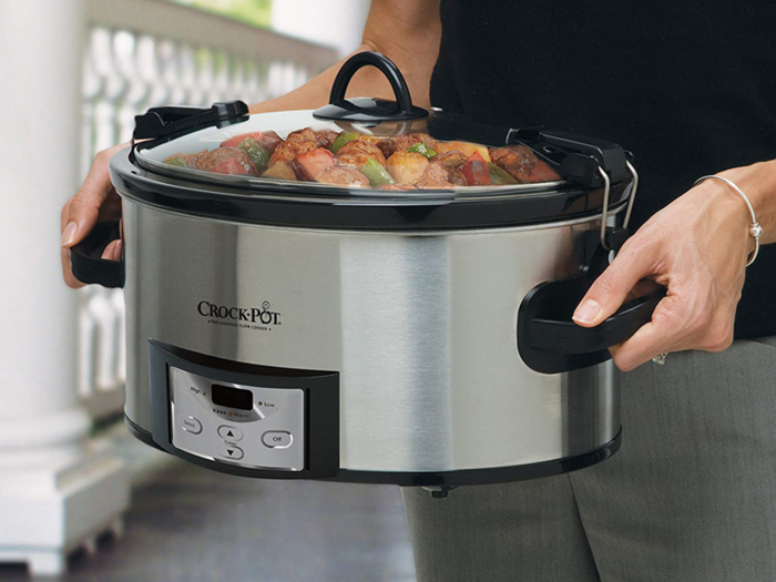 A programmable, transportable slow cooker