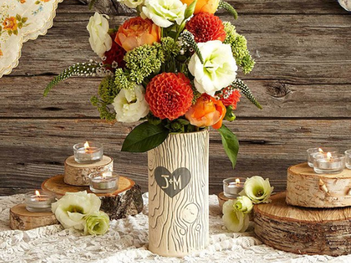 A vase that holds flowers and sentiment