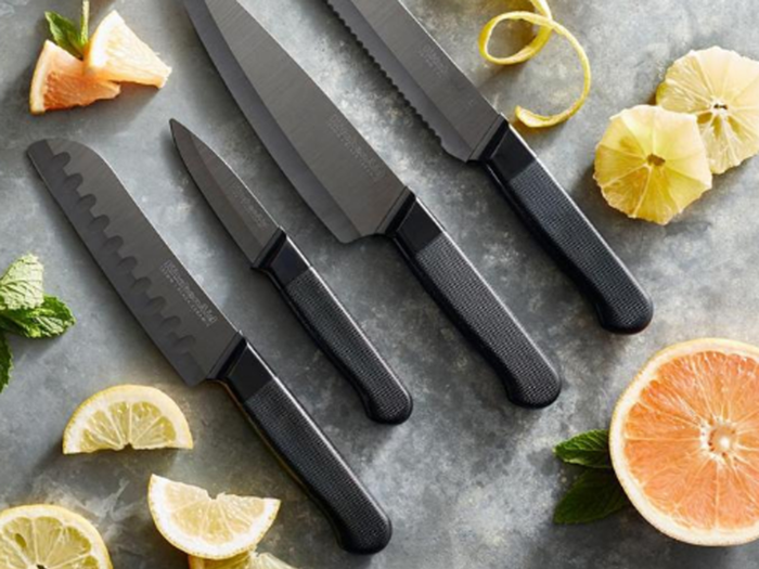 A starter set of ceramic knives