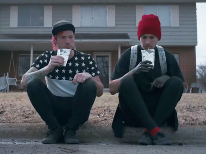 2016: "Stressed Out" — Twenty One Pilots