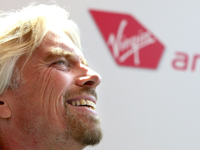 Virgin Atlantic founder Richard Branson had to dip into the company