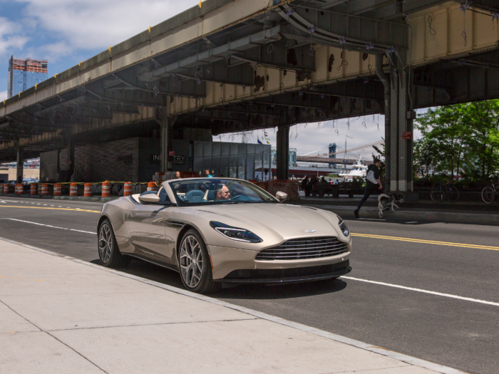 The GranTurismo is also a rival for Aston Martin