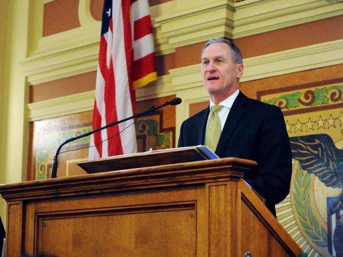 5. South Dakota Republican Dennis Daugaard