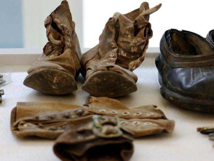 Boots, canteens, and other military equipment were included with the latest set of remains.