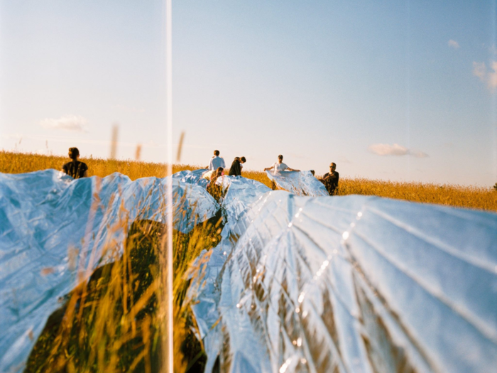 The blanket will reflect up to 97% of radiated heat.