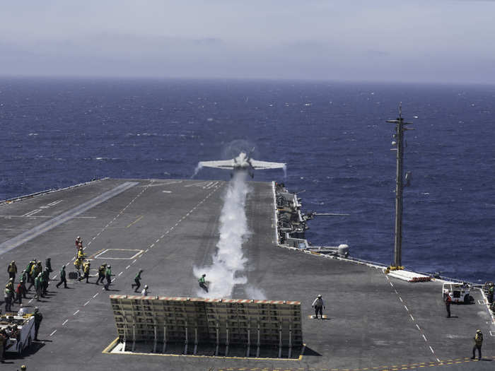 The Stennis entered service in 1995. Nimitz-class carriers have a service life of 50 years, but they must relocate to Newport News in Virginia to get the reactor refueling, as that is the only facility that can carry it out.