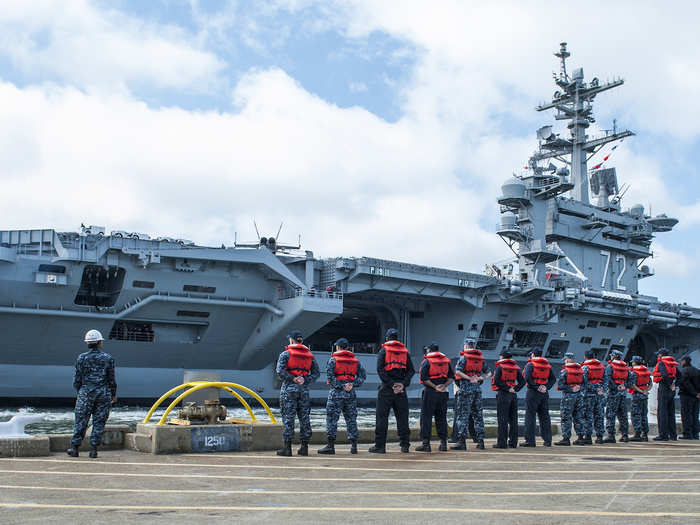 The Lincoln joined the fleet in 1989 and was part of the Pacific fleet from 1990 to 2011. It moved to Norfolk from Everett, Washington, in 2011 for midlife refueling, known as reactor complex overhaul, which wrapped up in mid-2017.