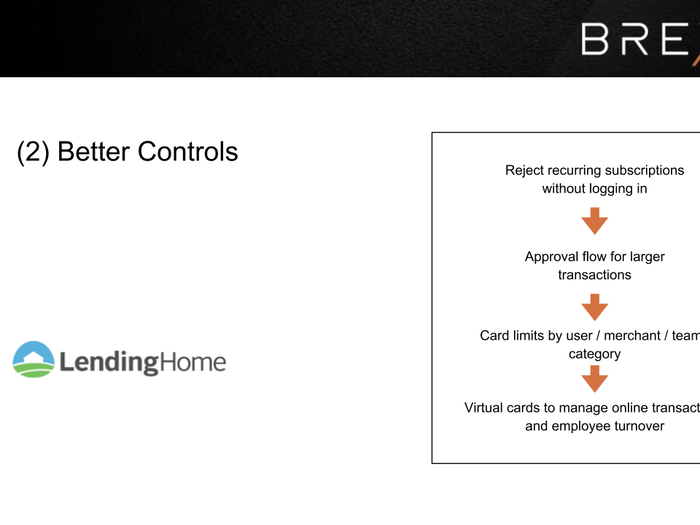 A startup can mandate that large transactions on an employee