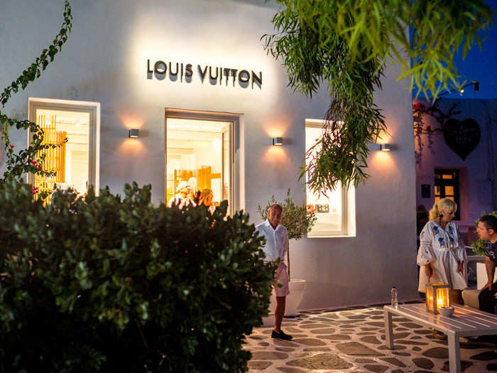 What would a luxury town be without a Louis Vuitton?