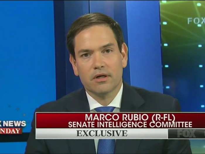 Sen. Marco Rubio said "the best thing" for Trump and the US is to let special counsel Robert Mueller complete his investigation into Russia