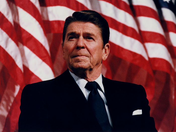 Ronald Reagan, the 40th president of the United States, is left-handed, but was forced by schoolteachers to write right-handed.