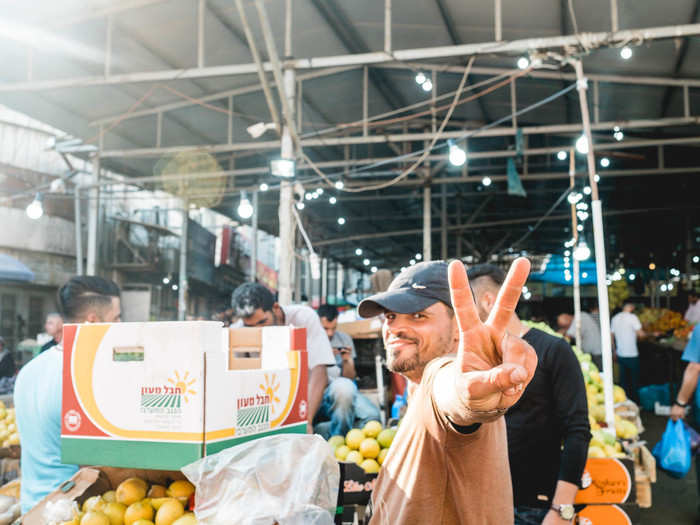 The market next to the bus station was in full swing when I stopped by to get a piece of fruit before making the journey back to Jerusalem. Ramallah is generally considered to be the most affluent and liberal of Palestinian cities. The people were exceptionally friendly.