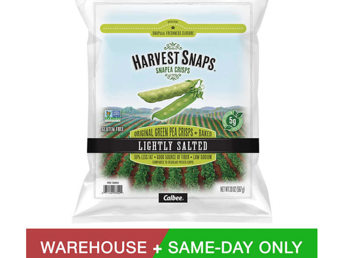 Calbee Harvest Snaps Snapea Crisps