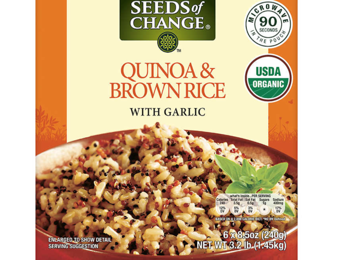 Seeds of Change Quinoa and Brown Rice with Garlic