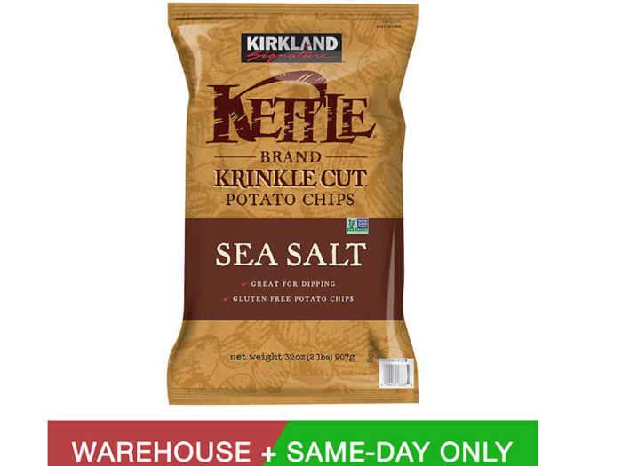 Kirkland Signature Kettle Krinkle Cut Potato Chips