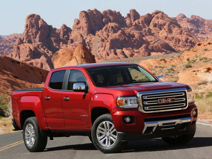 10. GMC Canyon: 16,848 sold in 2018. Up 13.2% over 2017.