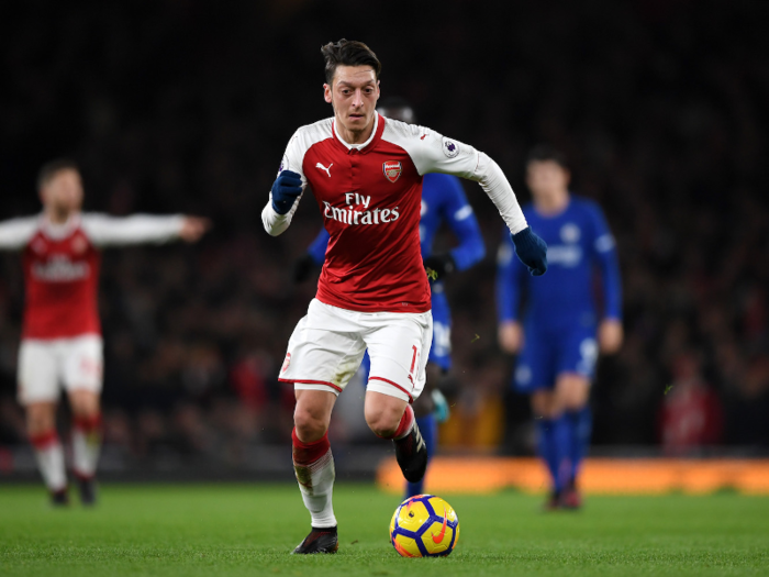 2. Mesut Özil —$20,915,417.25