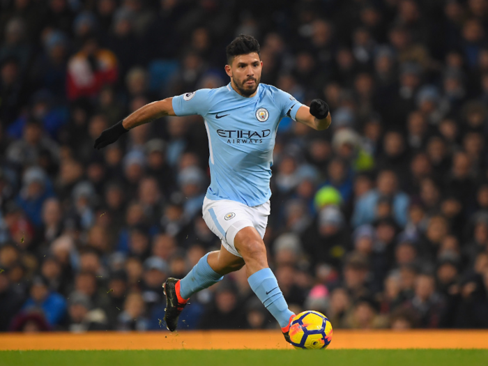 6. Sergio Aguero — $15,024,952.80