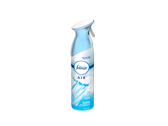 Febreze to freshen up your space