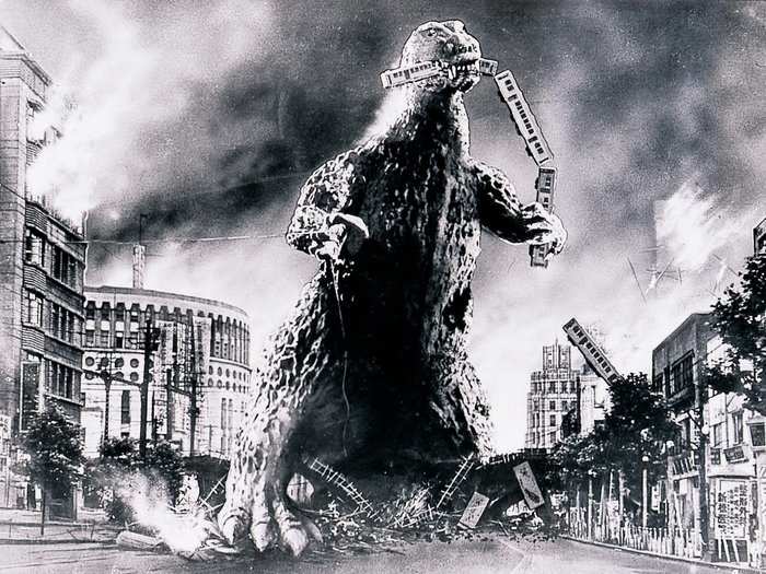 68. "Godzilla" (1954)