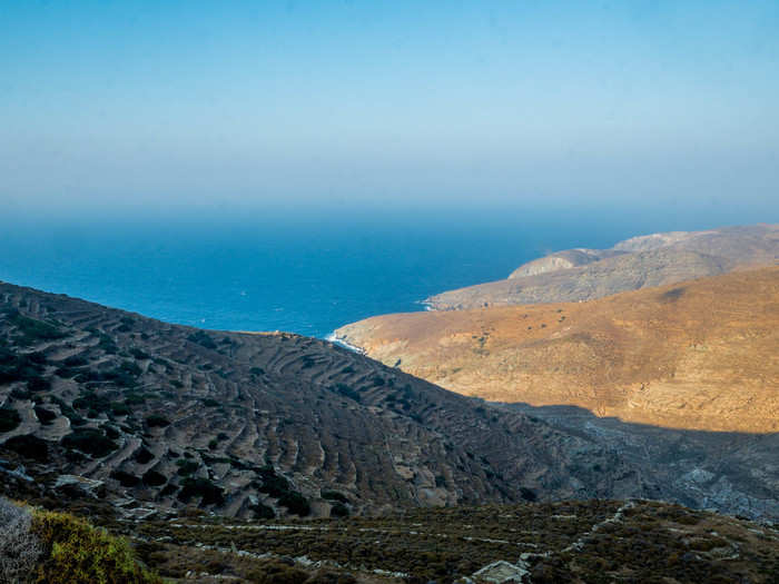 Driving in Tinos, you feel lost in time. I could have sworn that the day I spent driving around the island lasted a week. But maybe that