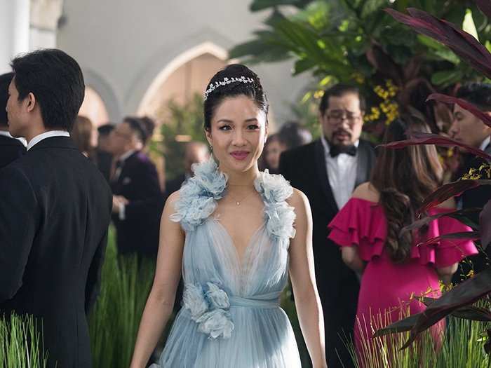 "If Asians really only grazes true Crazy, the movie is still a deliriously glossy, globe-trotting trifle -- two hours of romantic fantasy and real-estate porn poured on so thick it