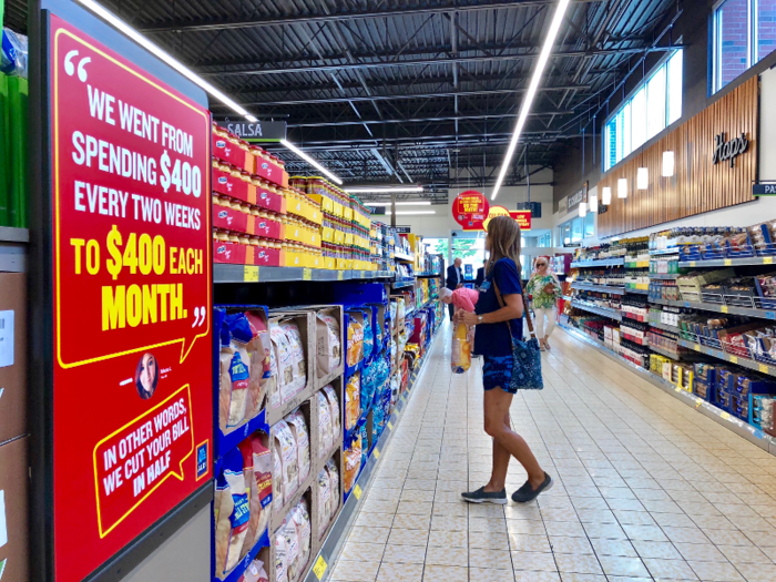 By the end of 2022, Aldi plans to have nearly 2,500 stores open in the US. It