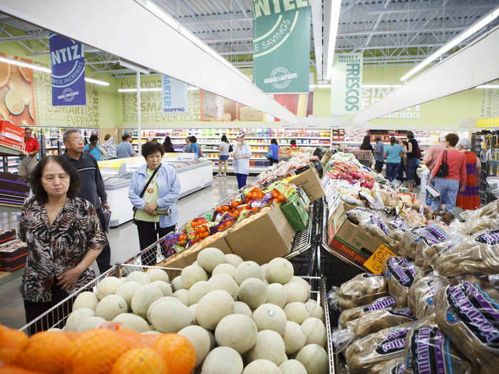 By 2011, Connecticut, Florida, Texas, and Georgia all had Aldi stores.