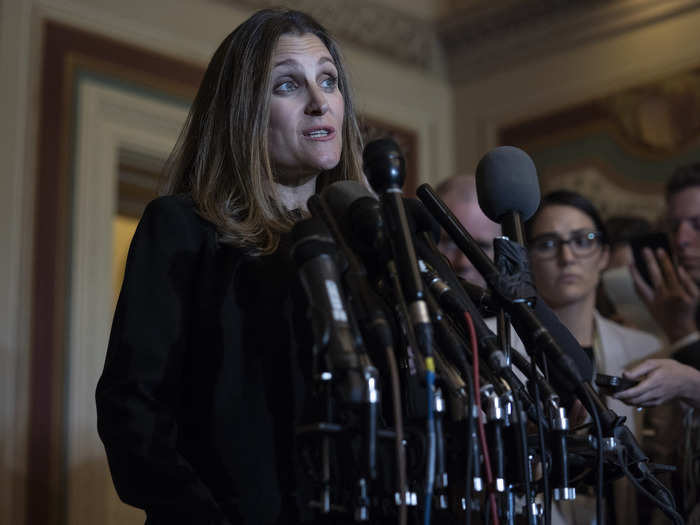 Canada seemed taken aback by the reaction, and said in a statement they were seeking clarification from the Saudis. But Freeland said their position was non-negotiable: "We are always going to speak up for human rights, we are always going to speak up for women’s rights and that is not going to change."