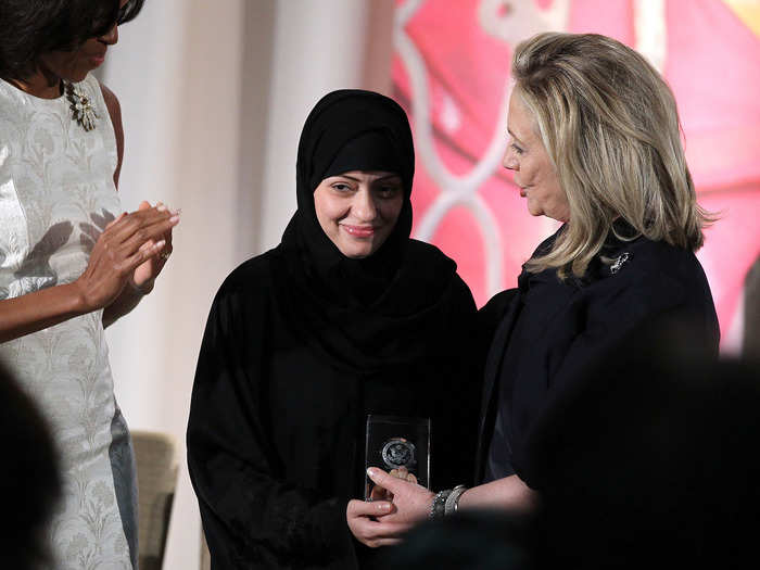 One of these women was Saudi activist Samar Badawi, the sister of Raif Badawi, who has been detained since 2012 for "insulting Islam." Raif Bawadi